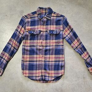 George Plaid Flannel Shirt (Men’s XS 30-32)
